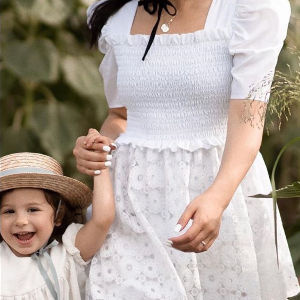 Rachel Parcell white dress